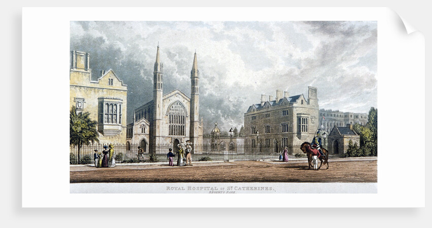 St Katherine's Hospital, Regent's Park, London by Anonymous