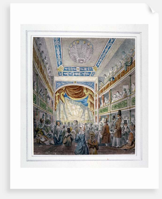 Interior view of the Royal Standard Theatre, Shoreditch High Street, London by Anonymous