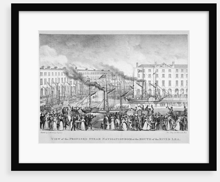 East India Dock, Poplar, London by Vear