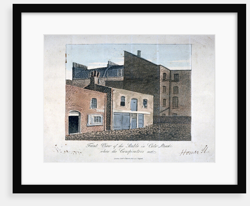 Cato Street conspiracy by Anonymous