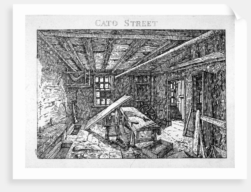 Cato Street conspiracy by William Henry Harriott