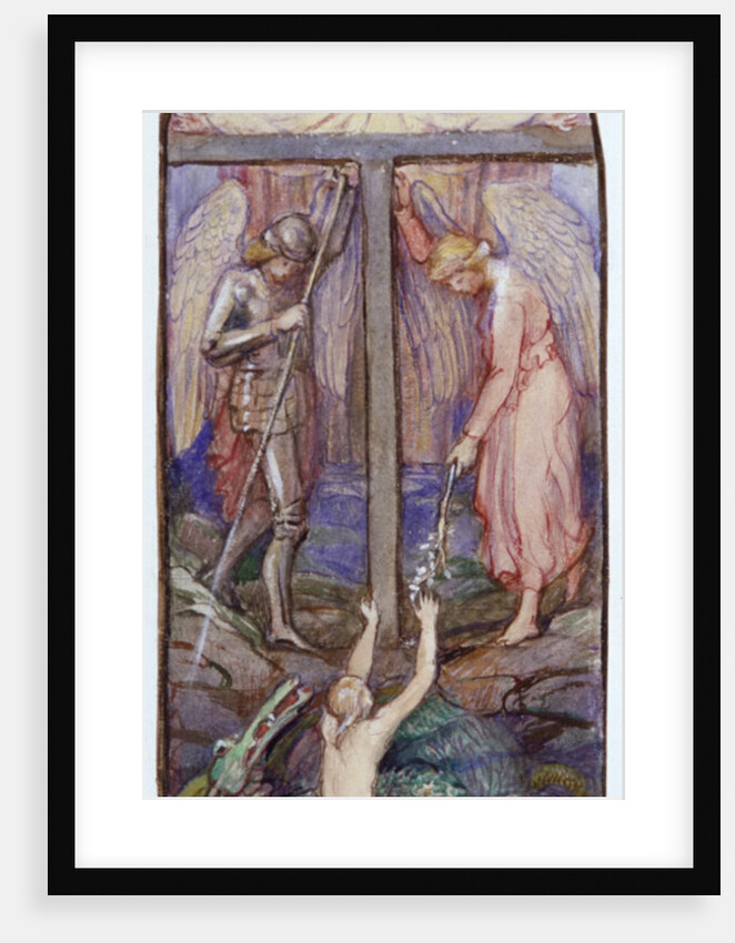 Design for Stained Glass by Anna Lea Merritt