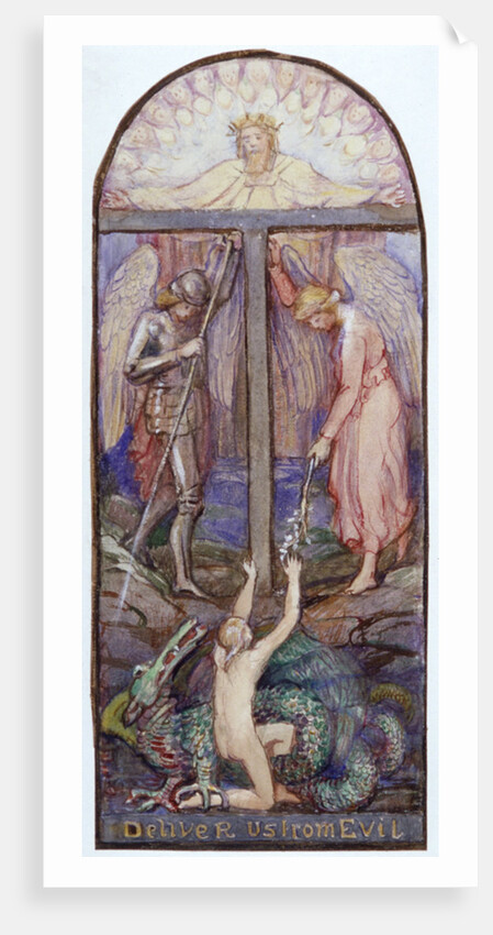 Design for Stained Glass by Anna Lea Merritt