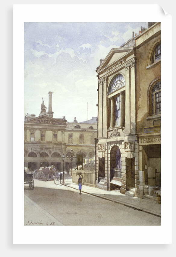 Watermen's and Lightermen's Hall, St Mary at Hill, City of London by John Crowther