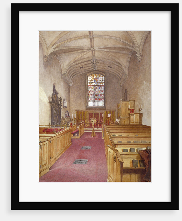 Rolls Chapel, Chancery Lane, London by John Crowther