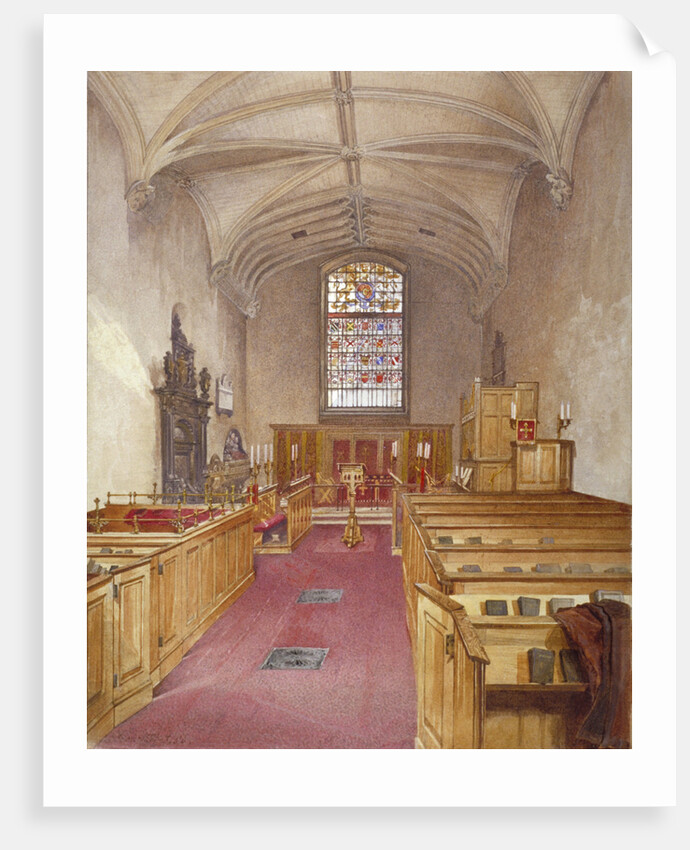 Rolls Chapel, Chancery Lane, London by John Crowther