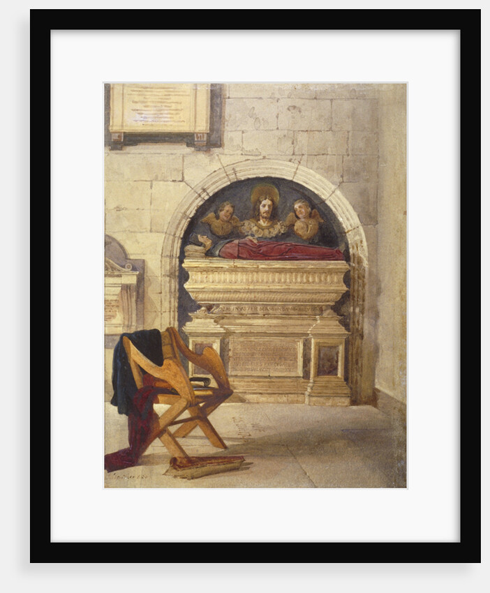 Tomb of Dr John Yonge, Rolls Chapel, Chancery Lane, London by John Crowther