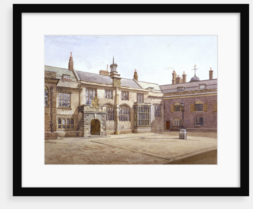 View of Sutton's Pensioners Hall, Charterhouse, London by John Crowther