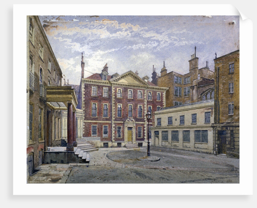 Austin Friars Street, City of London by John Crowther