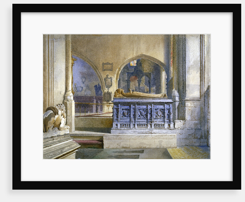 Lord and Lady Crosby's monument in St Helen's Church, Bishopsgate, City of London by John Crowther