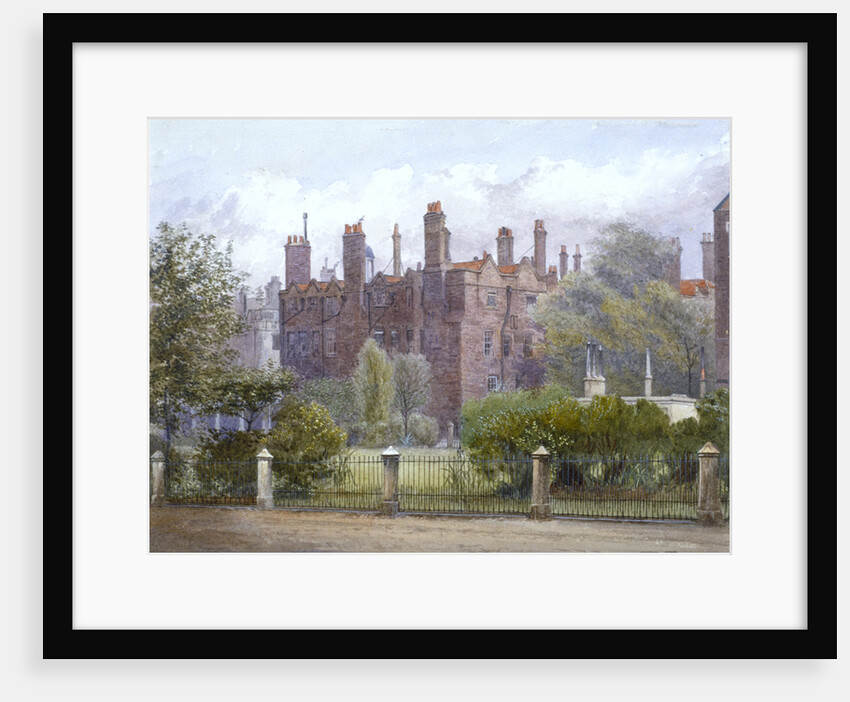Old Buildings and gardens, Lincoln's Inn, London by John Crowther