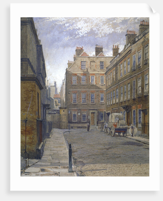 Gough Square, London by John Crowther