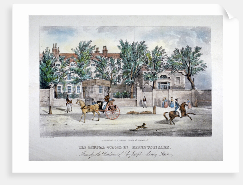 The Licensed Victuallers' School, Kennington Lane, Lambeth, London by GF Bragg