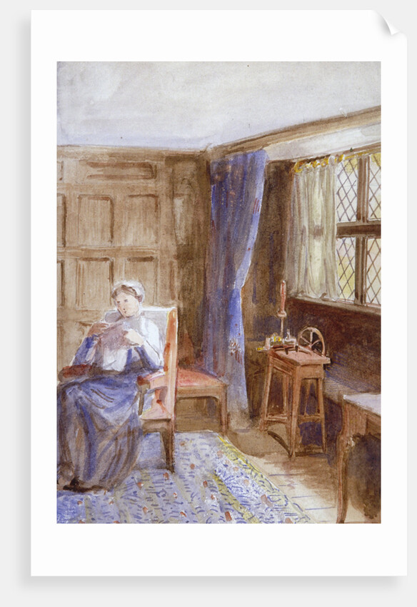 Woman Reading a Letter by Anna Lea Merritt