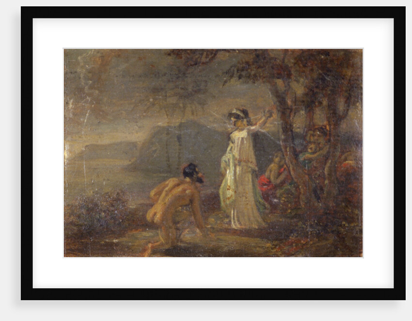 Ulysses and Nausicaa by Robert Smirke