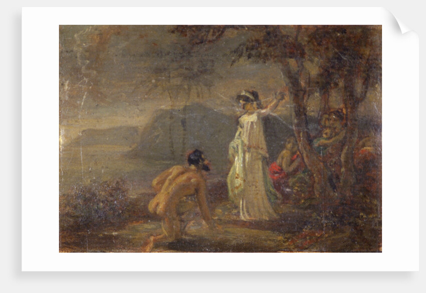 Ulysses and Nausicaa by Robert Smirke