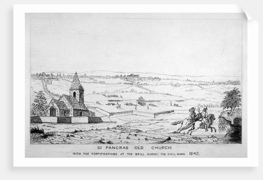 St Pancras Old Church, London by Anonymous