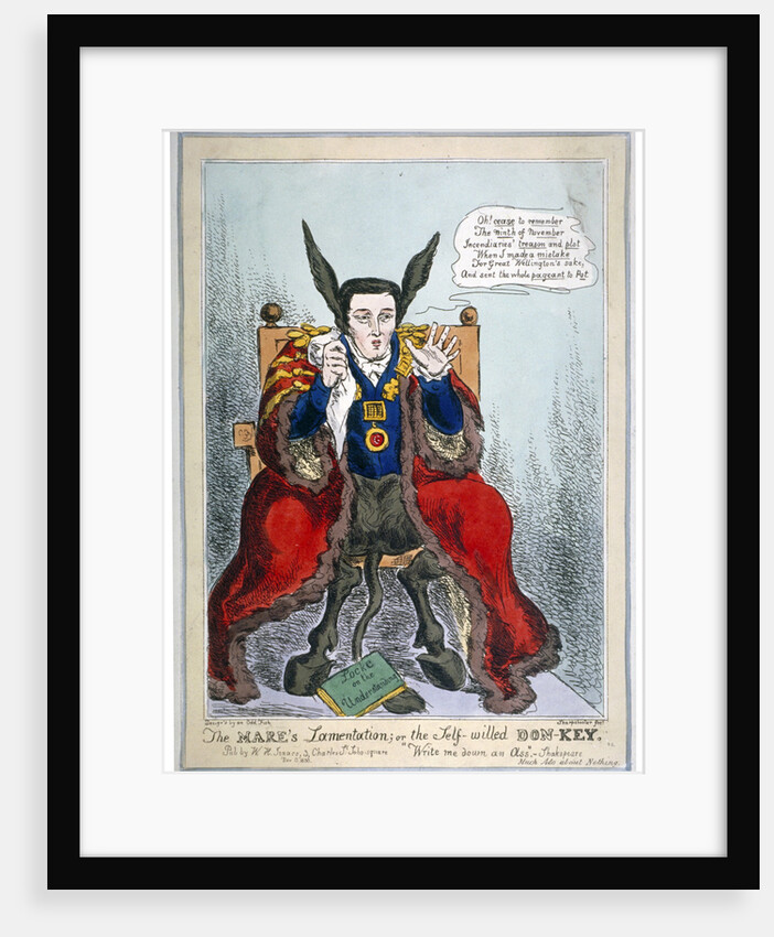 The mare's lamentation, or the self-willed Don-Key by John Phillips