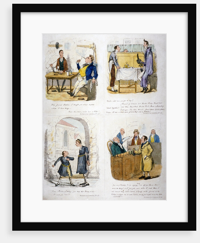 Scenes in London by Anonymous