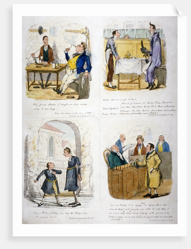 Scenes in London by Anonymous