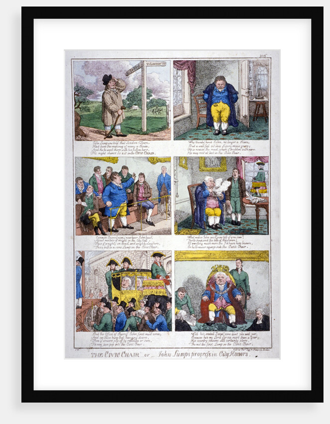 The civic chair - or - John Lump's progress in City honors by Anonymous