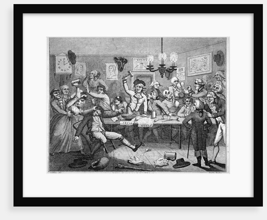 A pugilistick club... by John Barlow