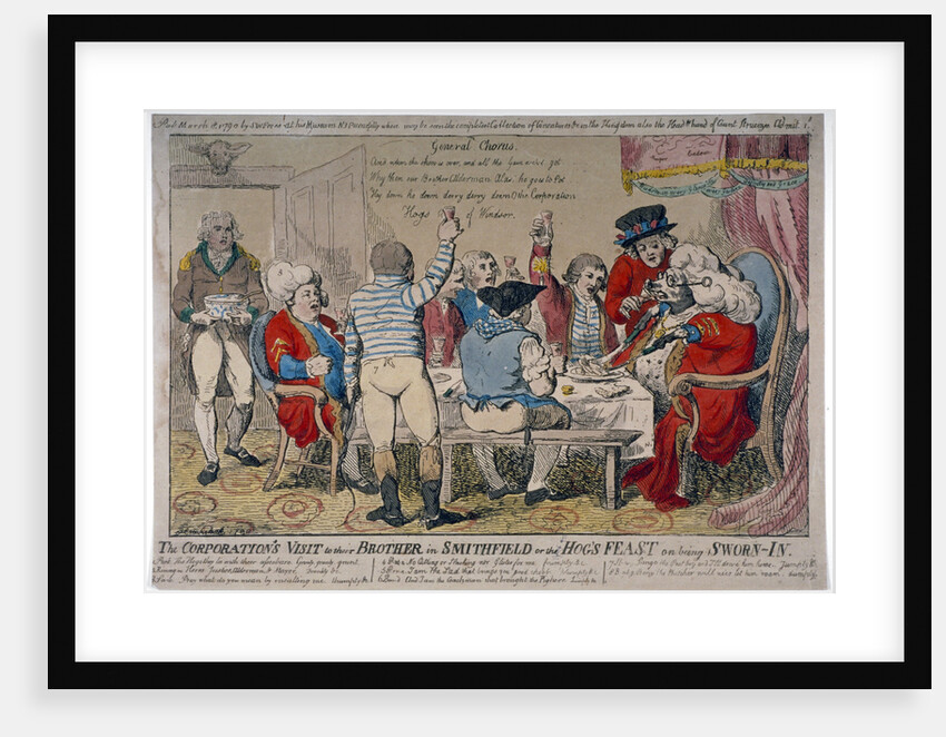 Corporation of Windsor by Isaac Cruikshank