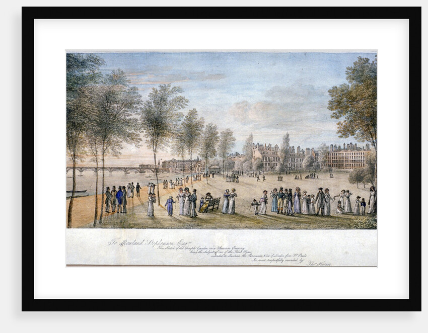 Temple Gardens, London by Anonymous
