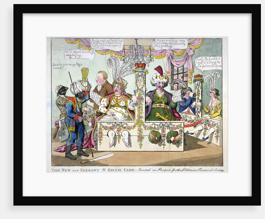 The new and elegant St Giles's Cage... by Williams