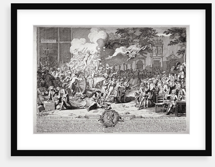 A satire on the South Sea Bubble by B Baron