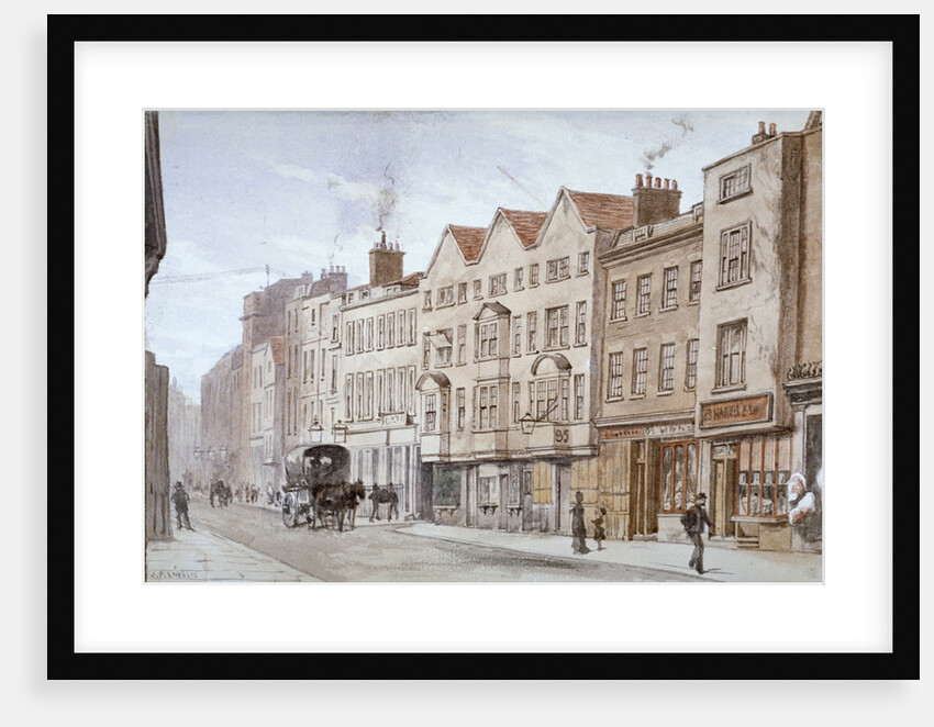 Fetter Lane, City of London by John Phillipps Emslie