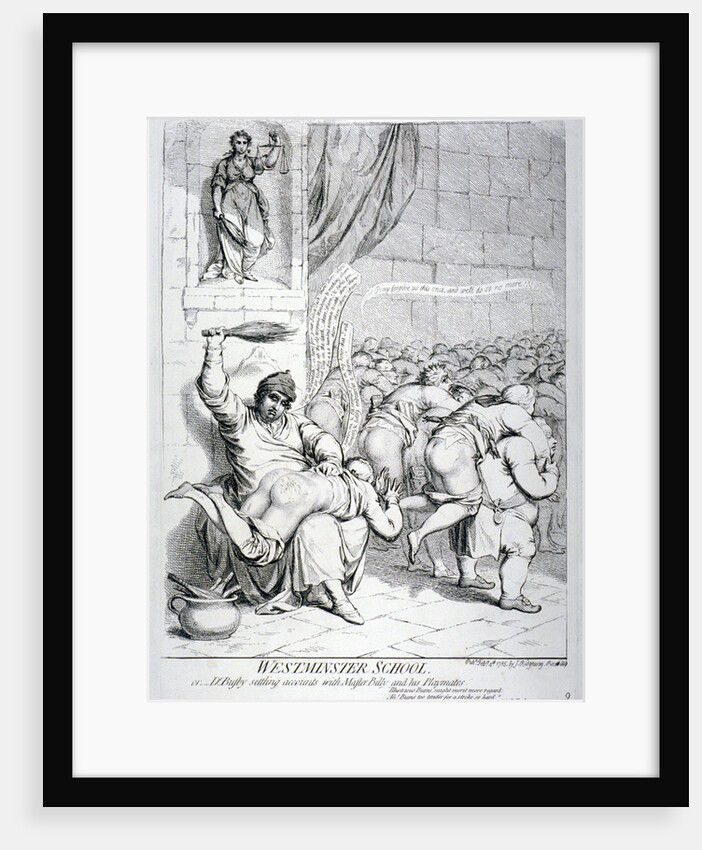 Westminster School, or Dr Busby settling accounts with Master Billy and his Playmates ... by Anonymous