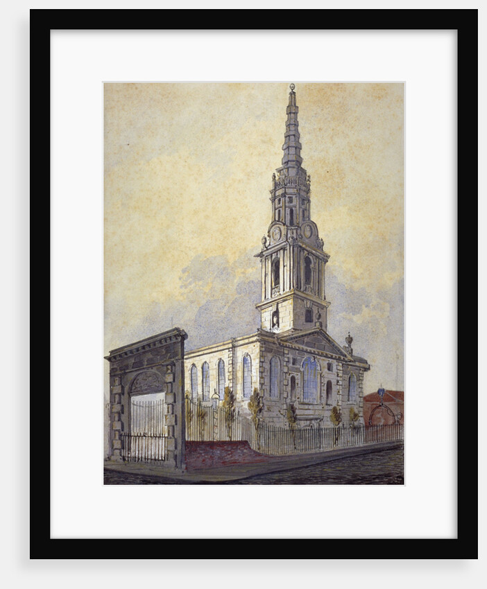 Church of St Giles in the Fields, Holborn, London by William Pearson
