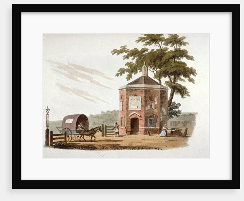 Tyburn turnpike, London by William Pickett