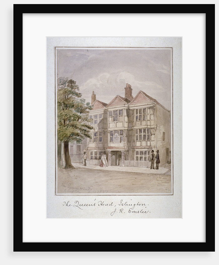 The Queen's Head Inn, Islington, London by John Phillipps Emslie