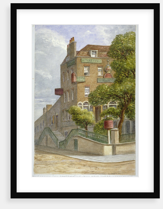 The Crown Inn, Pentonville Hill, Islington, London by JT Wilson