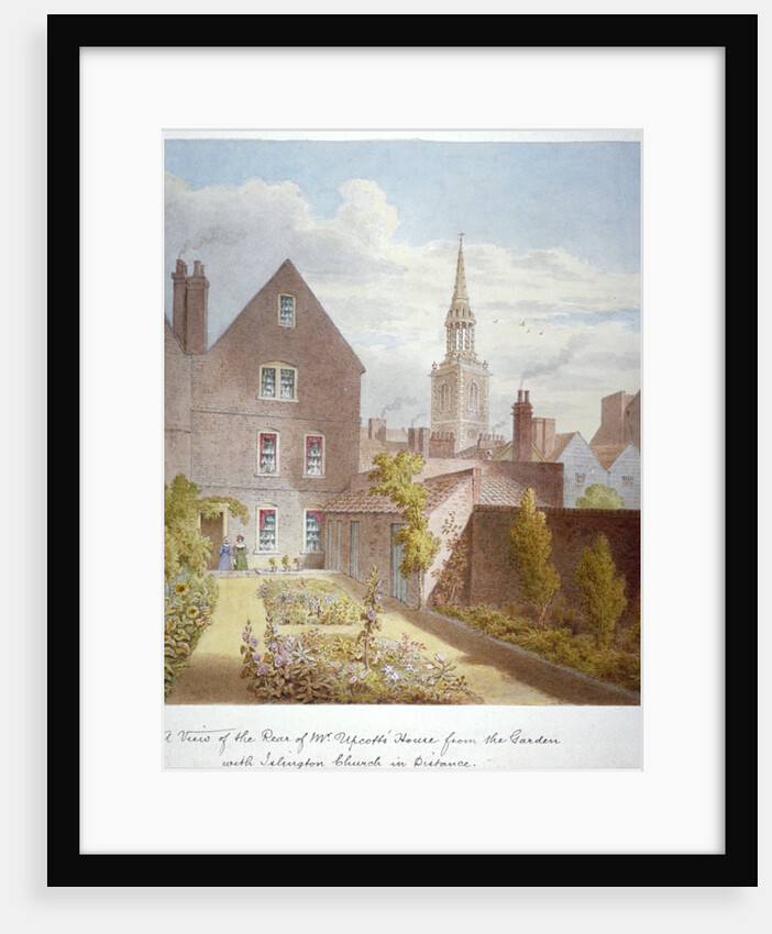 Mr Upcott's House, Upper Street, Islington, London by Anonymous