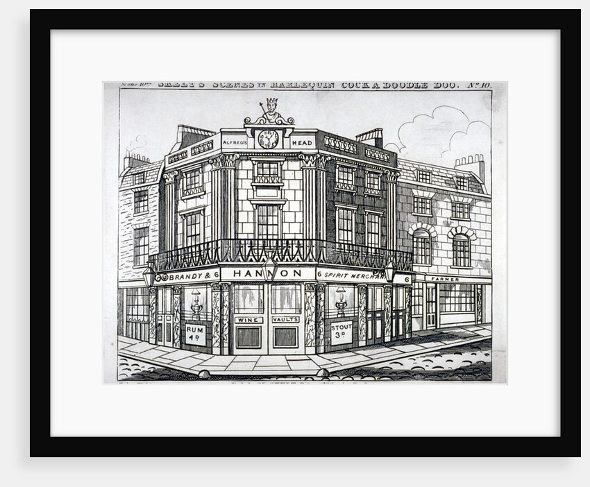 Alfred's Head Inn, corner of Newington Causeway and London Road, Southwark, London by Anonymous
