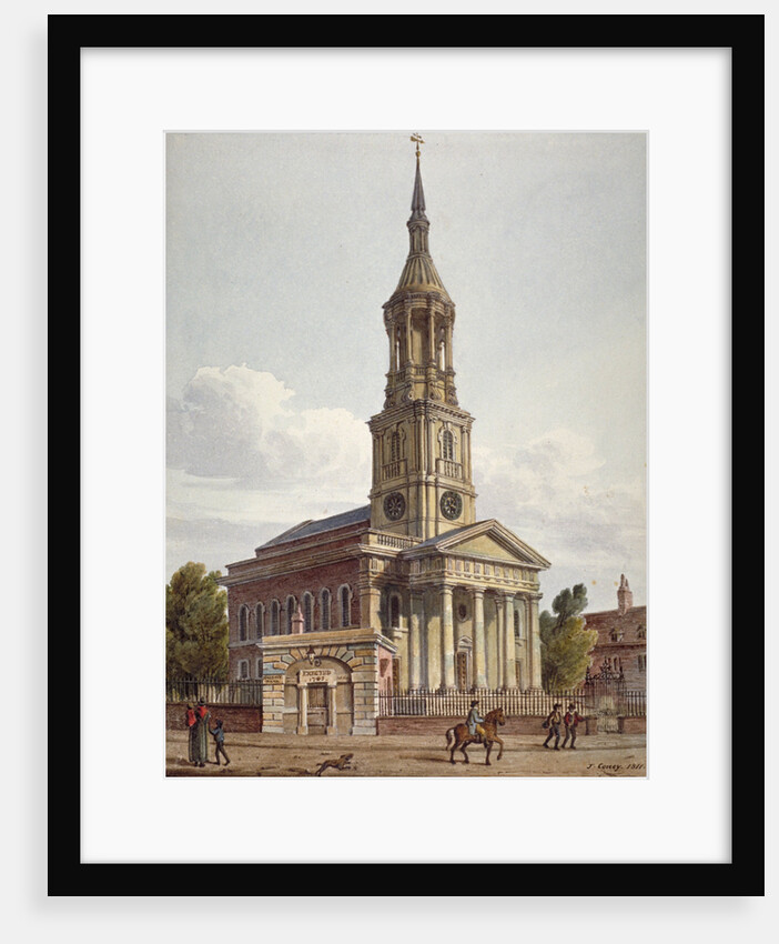 St Leonard's Church, Shoreditch, London by John Coney
