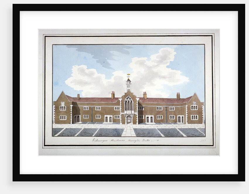 Fishmongers' Almshouses, Southwark, London by Anonymous