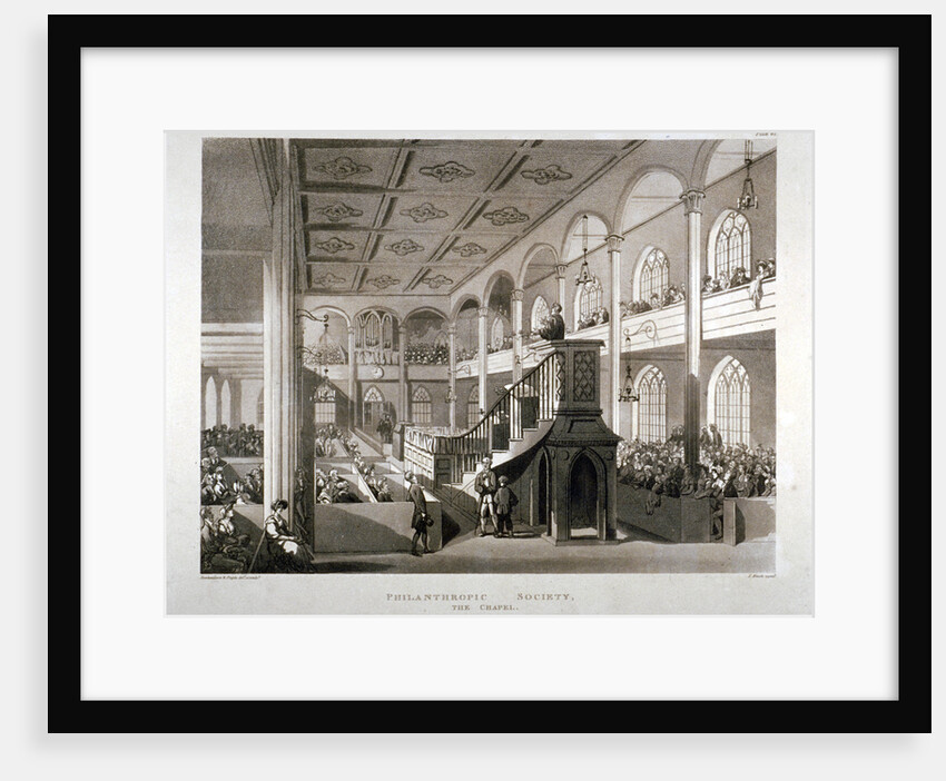 Philanthropic Society Institution Chapel, London Road, Southwark, London by Edward Blackburn