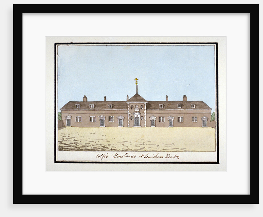Colfe's Almshouses in Lewisham, London by Anonymous