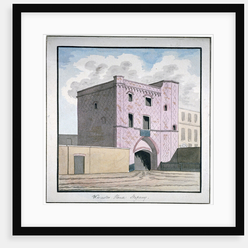 Gateway of Worcester House, Stepney, London by Anonymous