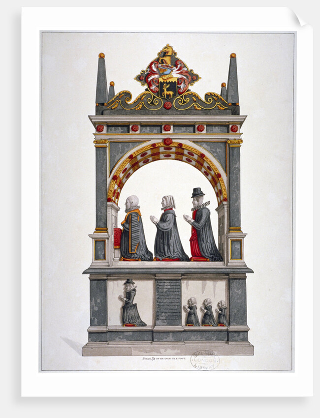 Monument to Alderman Richard Humble and family, St Saviour's Church, Southwark, London by Anonymous