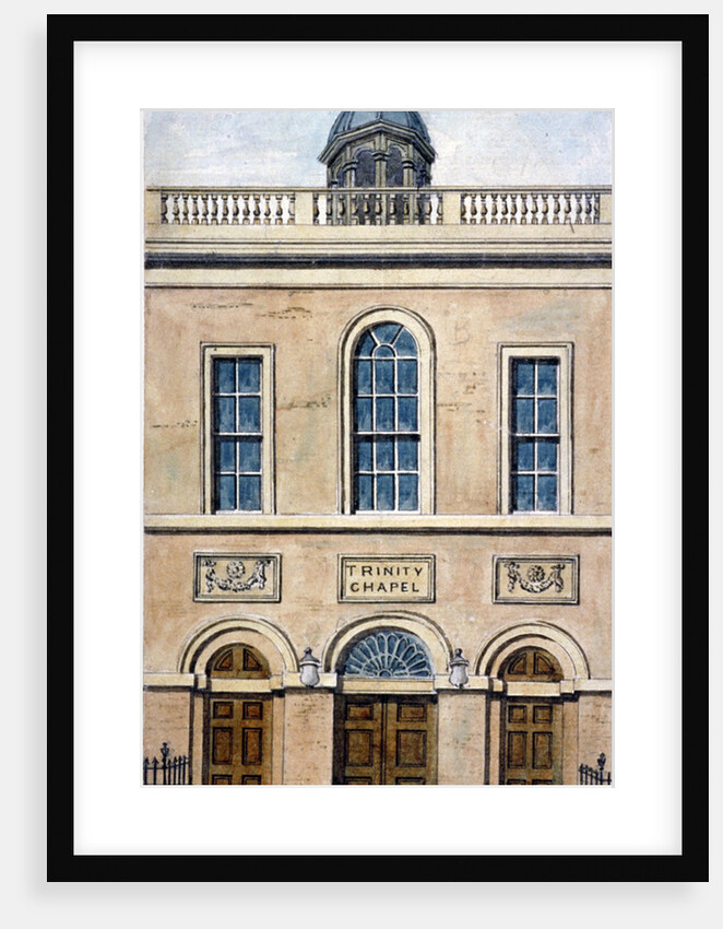 Trinity Chapel, Conduit Street, Westminster, London by Frederick Nash