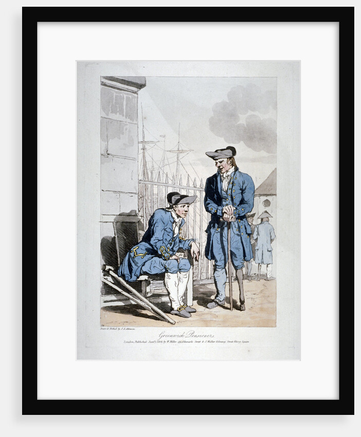 Greenwich Pensioners by John Augustus Atkinson