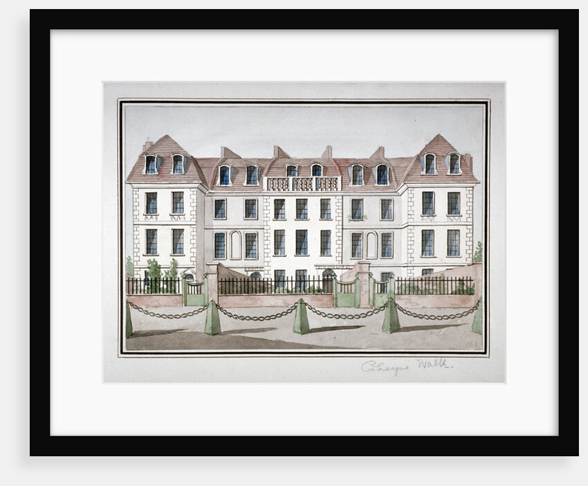Houses at Cheyne Walk, Chelsea, London by Anonymous