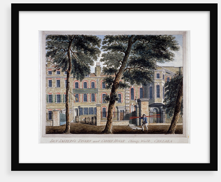 Don Saltero's tavern and coffee house, Cheyne Walk, Chelsea, London by Anonymous