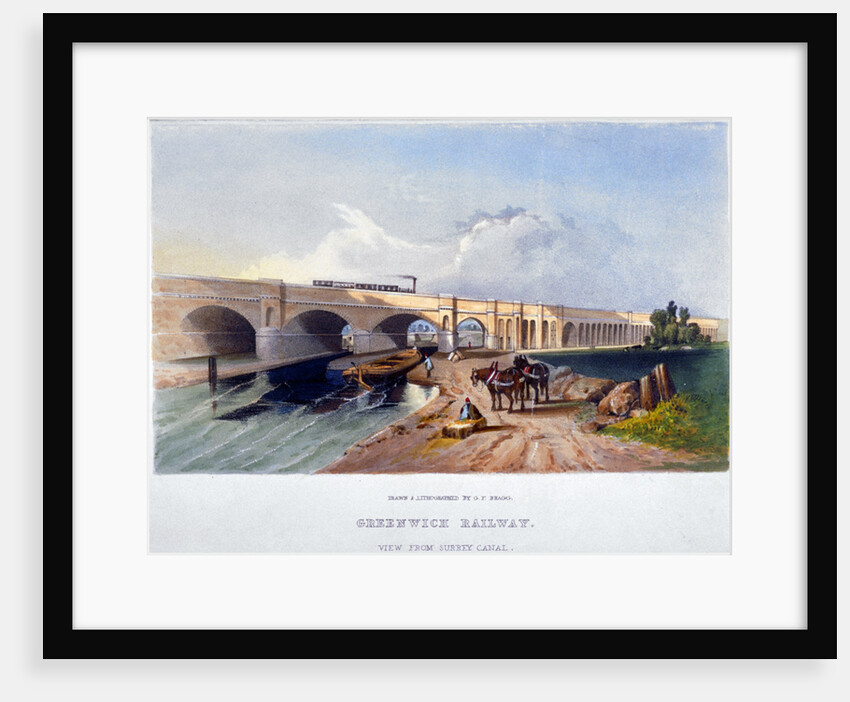 Greenwich Railway, Deptford, London by GF Bragg