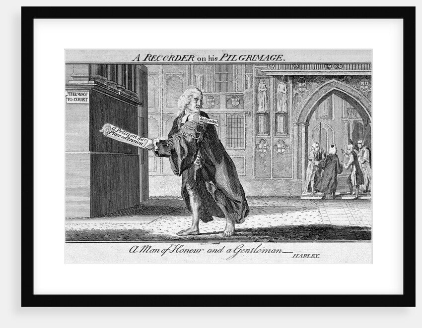 A Recorder on his pilgrimage by Anonymous